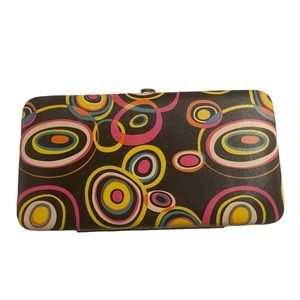 Colorful Black Wallet